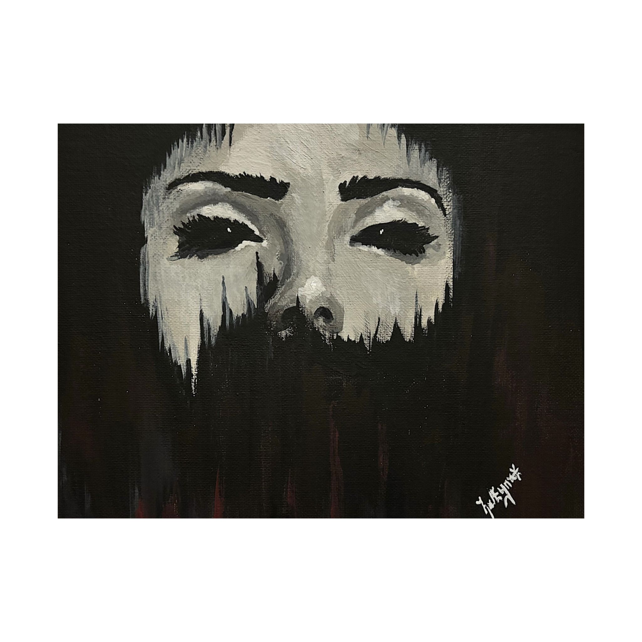 Mystical Satin Art Poster - "Empty"