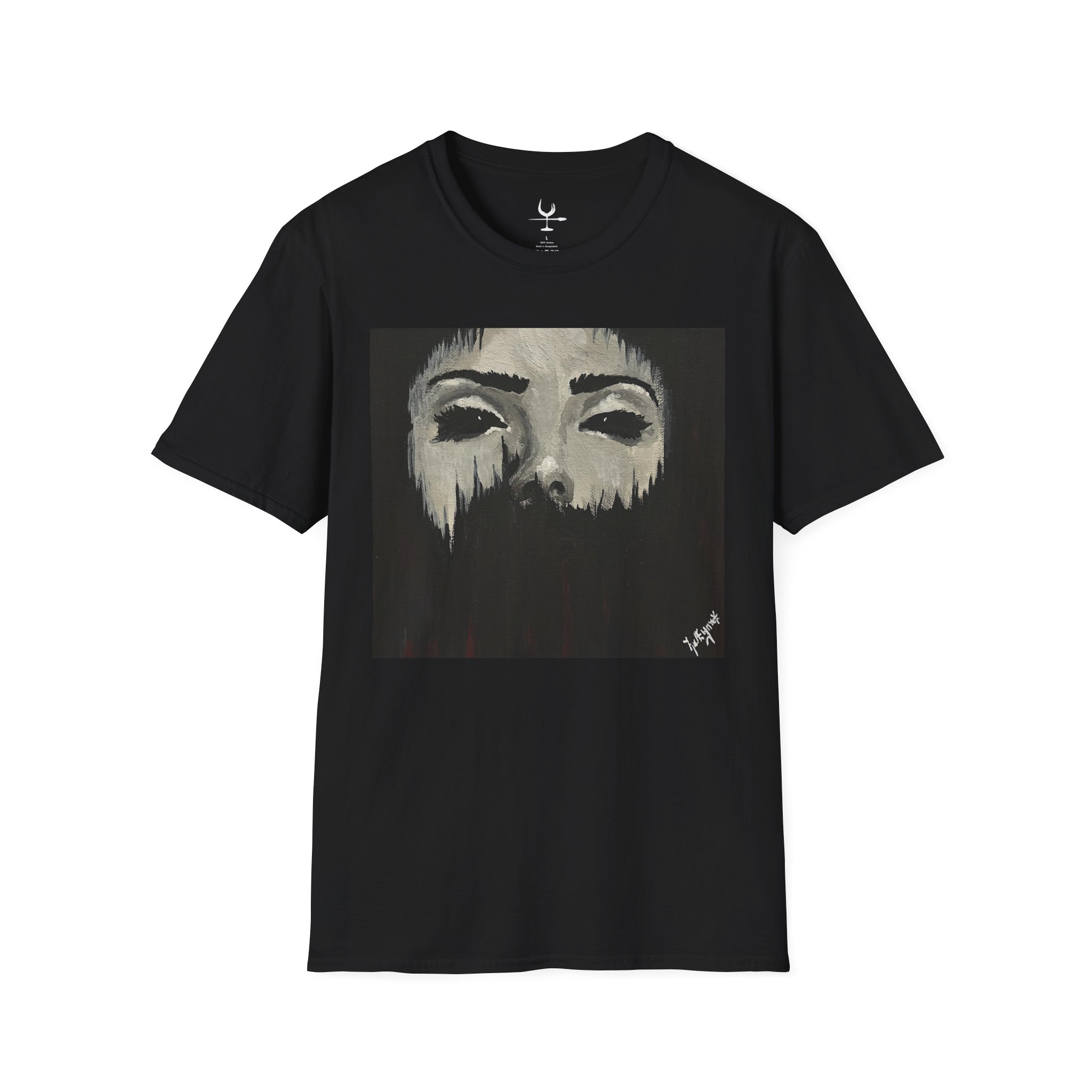 Artsy Unisex Softstyle T-Shirt - "Empty"