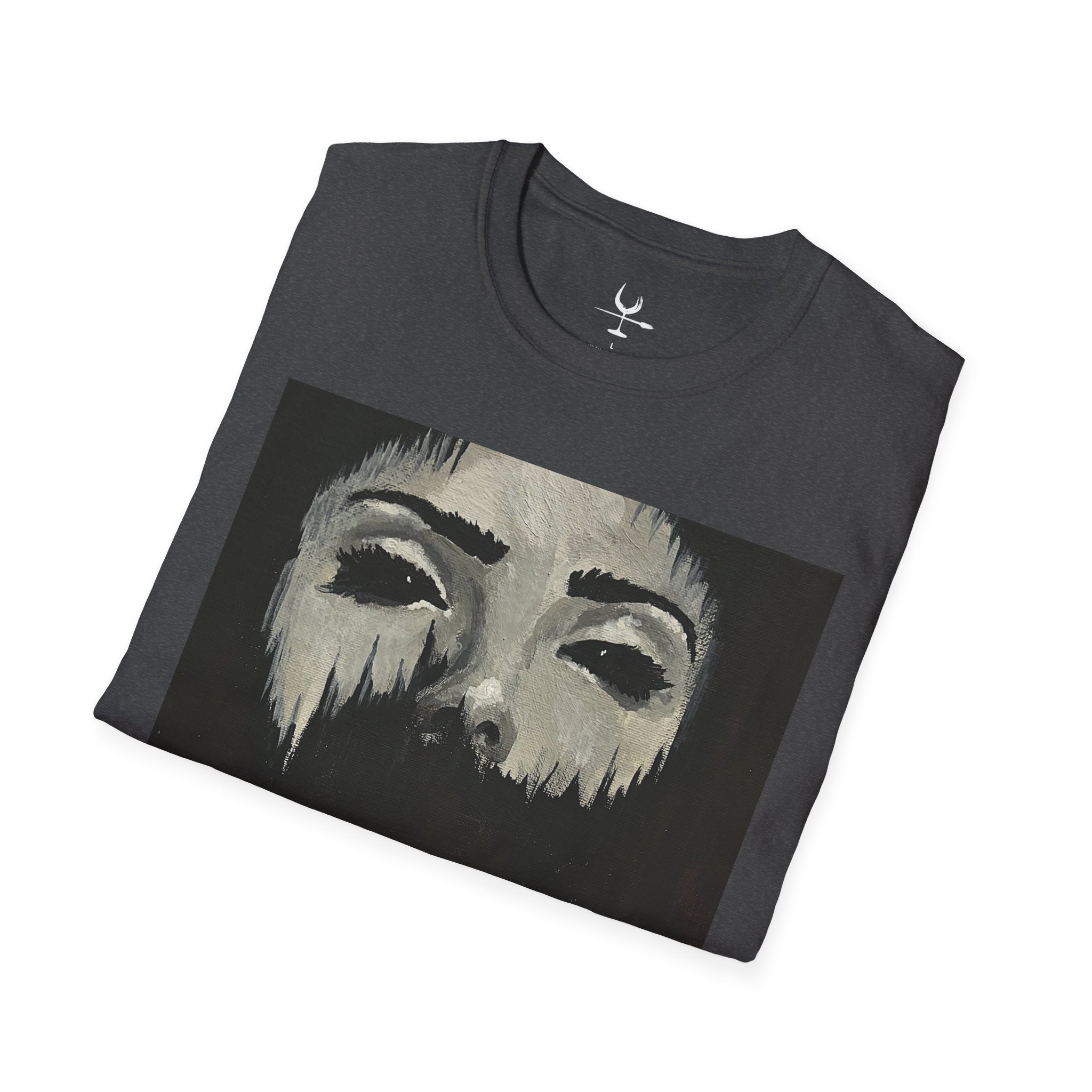 Artsy Unisex Softstyle T-Shirt - "Empty" - Image 12