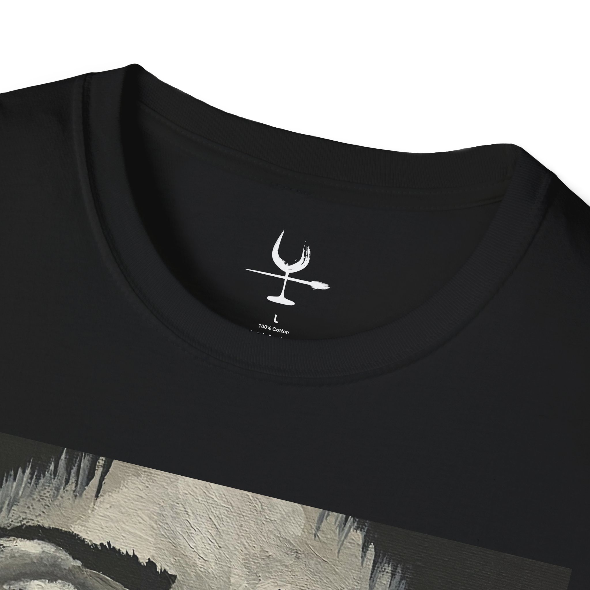 Artsy Unisex Softstyle T-Shirt - "Empty" - Image 3
