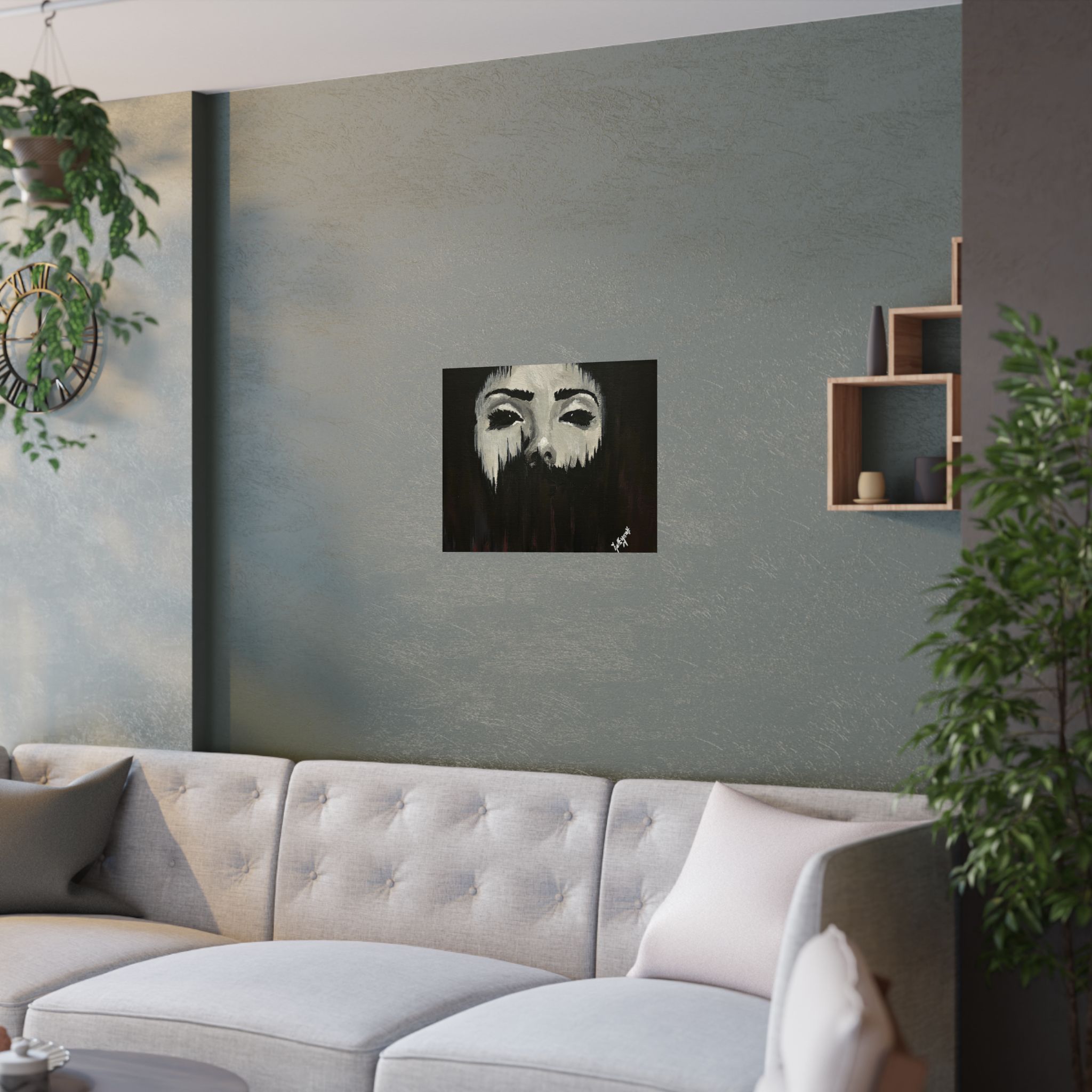 Mystical Satin Art Poster - "Empty" - Image 4
