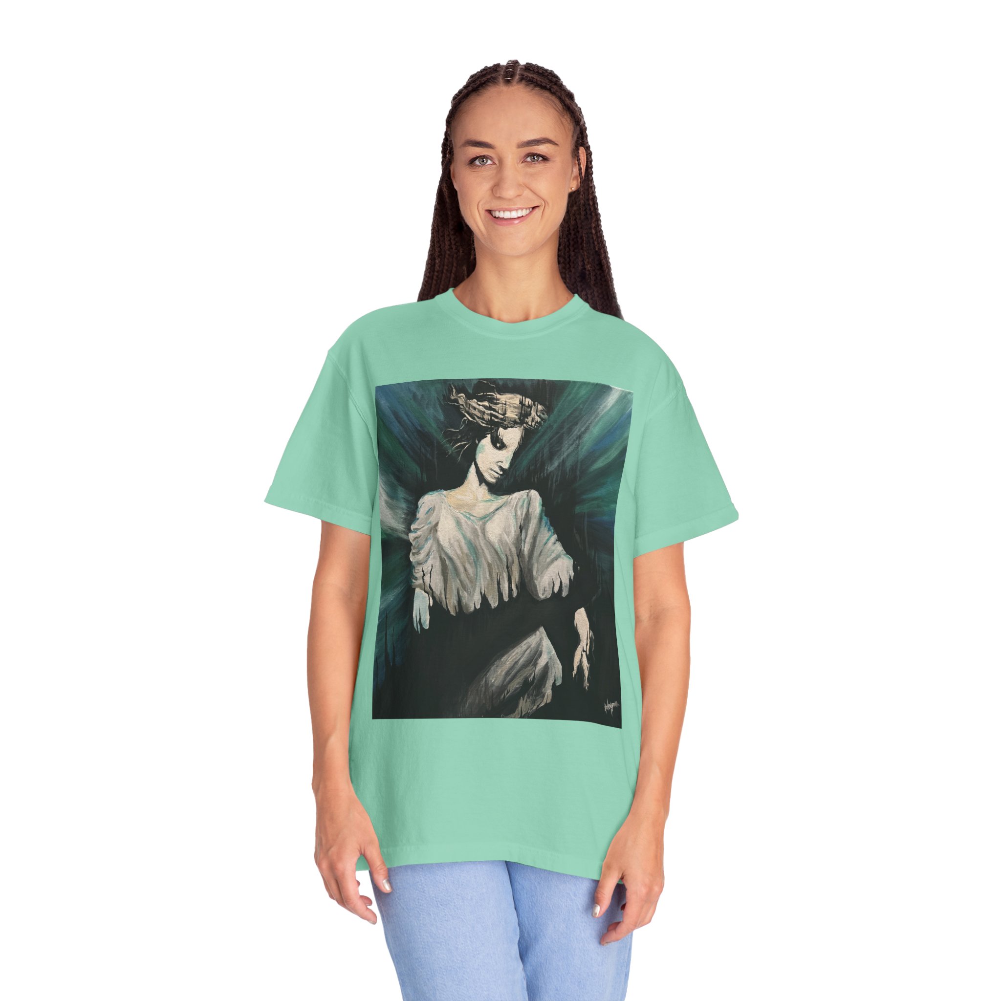 "The Void" Unisex Garment-Dyed T-Shirt - Image 20