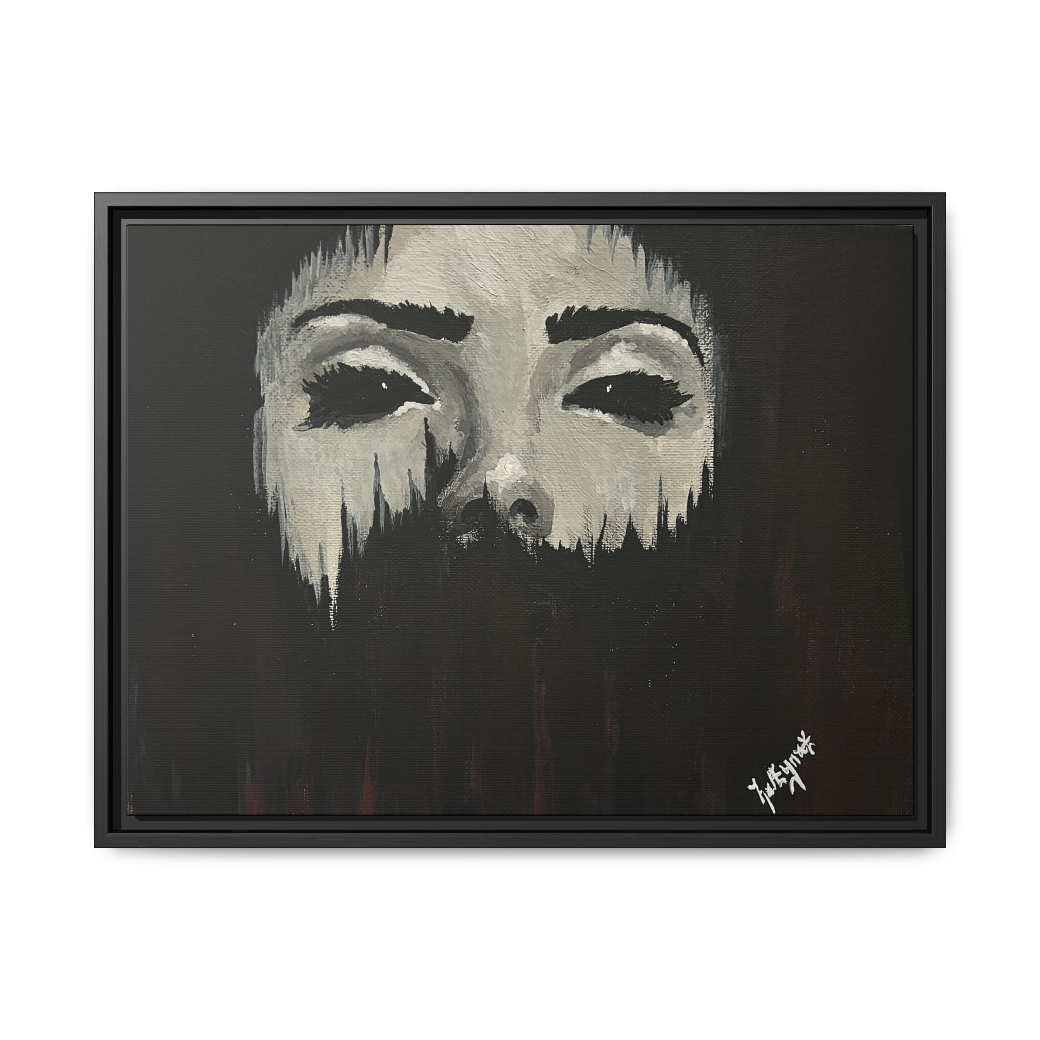 "Empty" Framed Canvas - Image 7