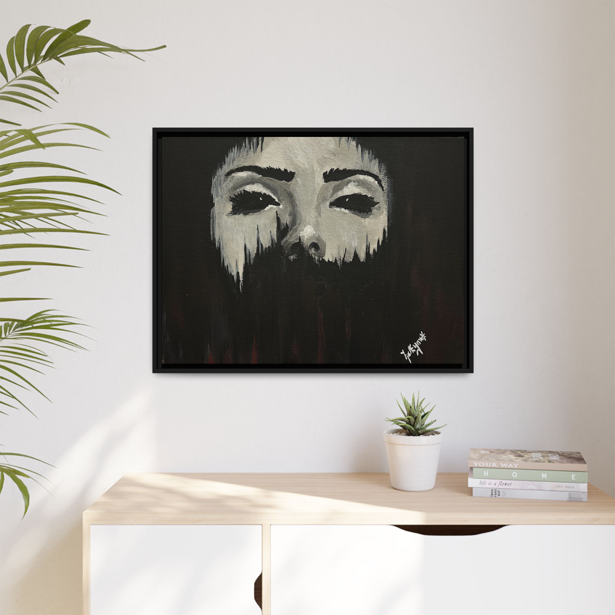 "Empty" Framed Canvas - Image 13