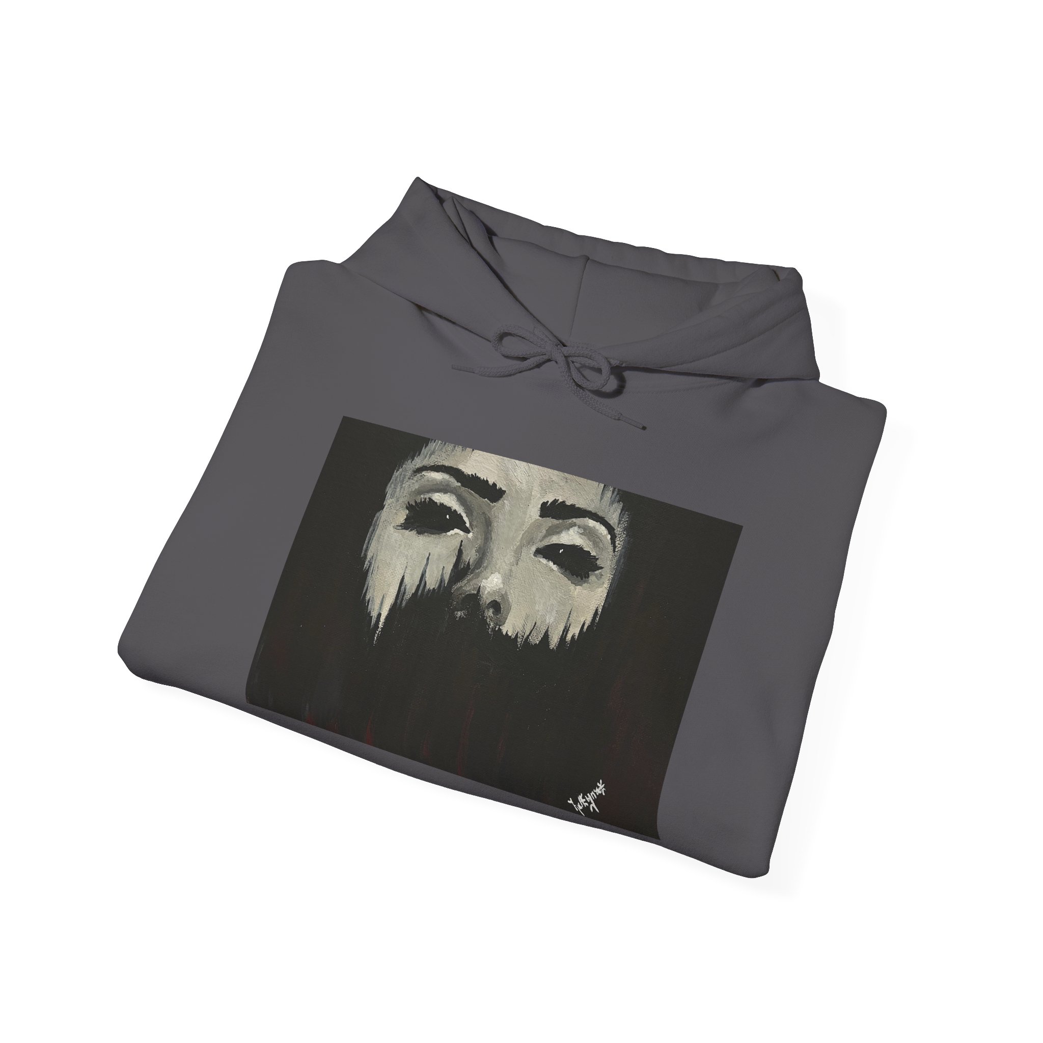 "Empty" Unisex Hooded Sweatshirt - Image 16