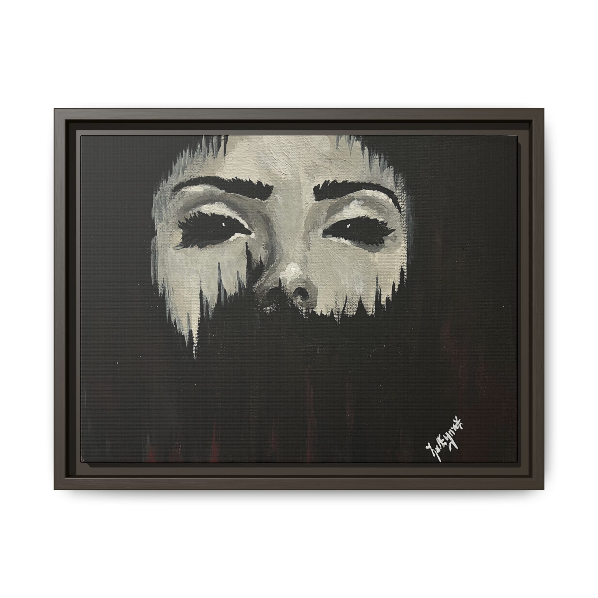 "Empty" Framed Canvas - Image 19