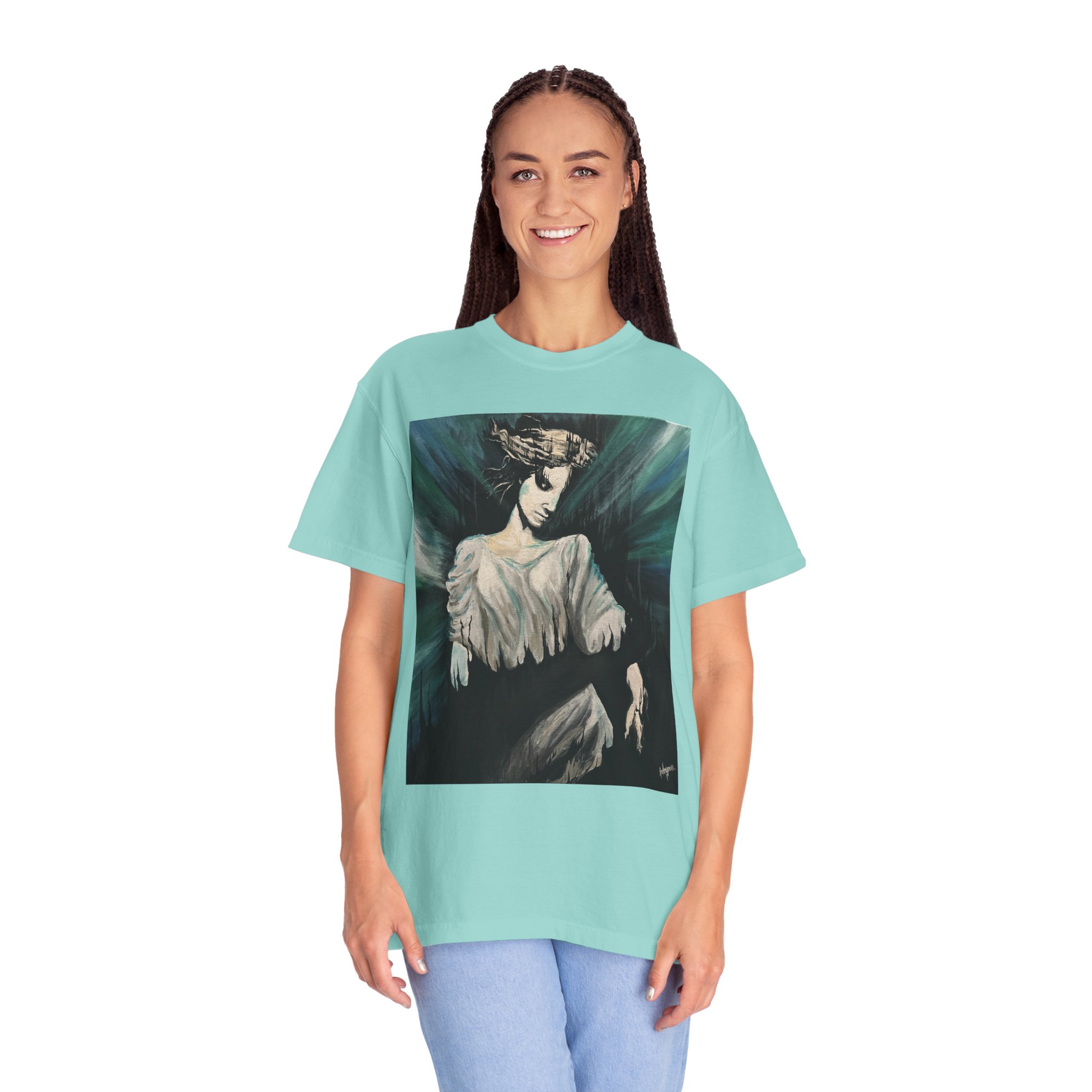 "The Void" Unisex Garment-Dyed T-Shirt - Image 24