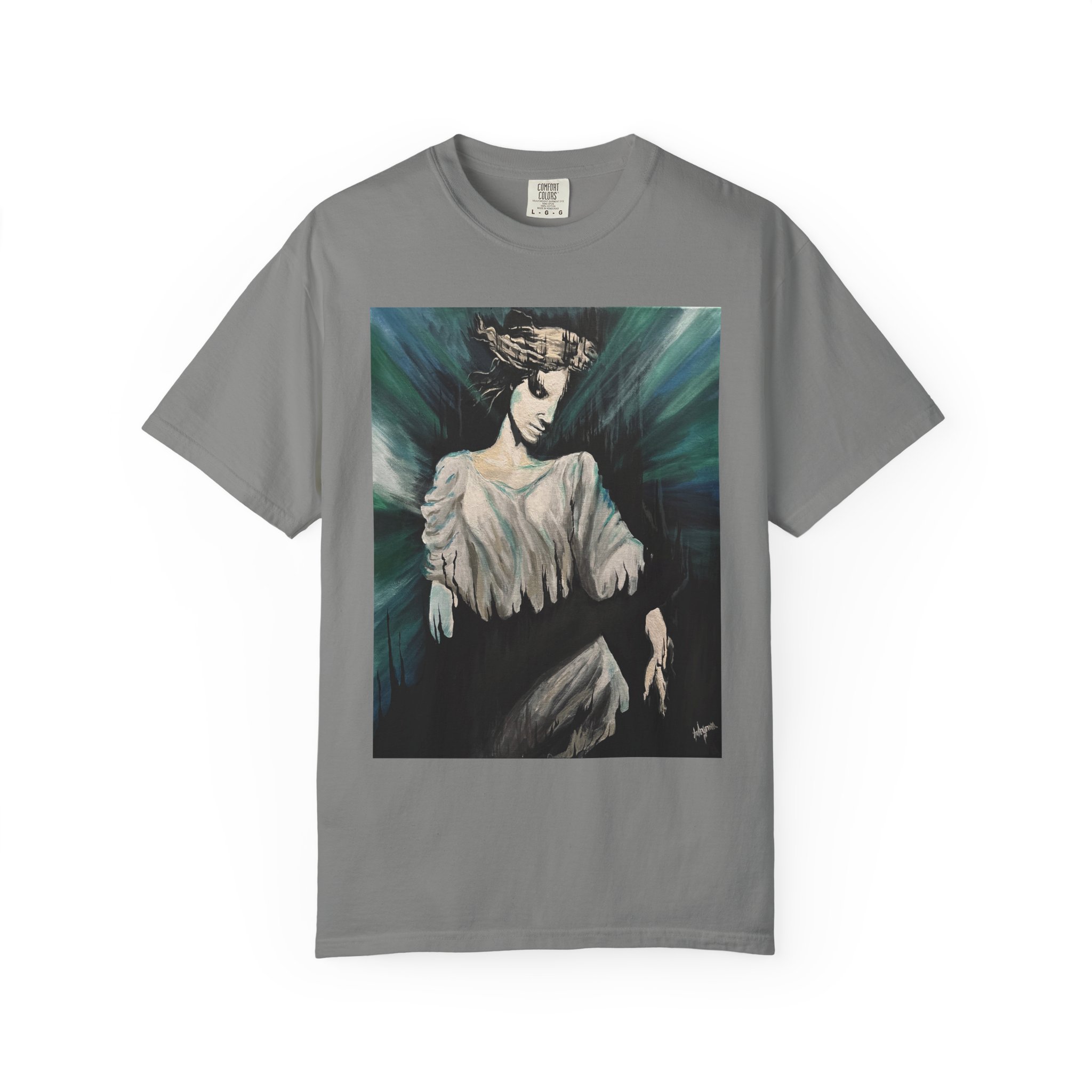 "The Void" Unisex Garment-Dyed T-Shirt - Image 37