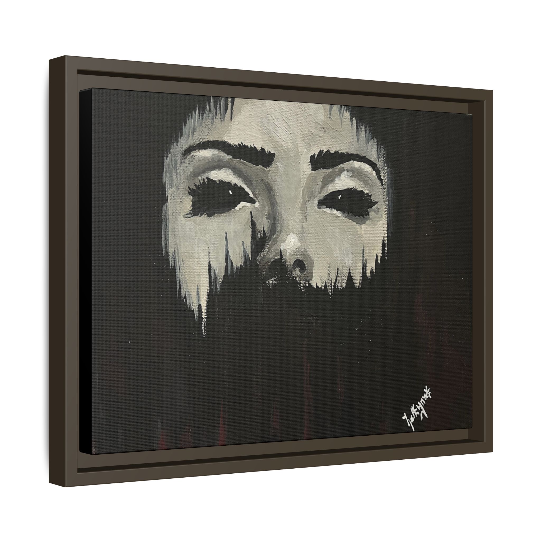"Empty" Framed Canvas - Image 20