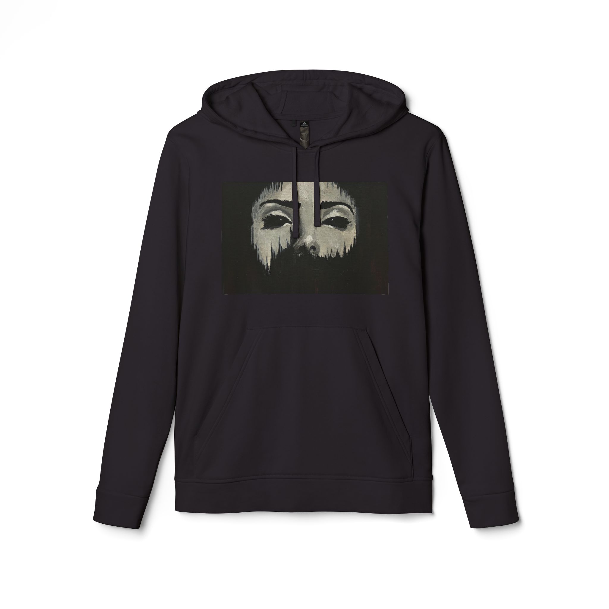"Empty" Unisex Fleece Hoodie - Image 2