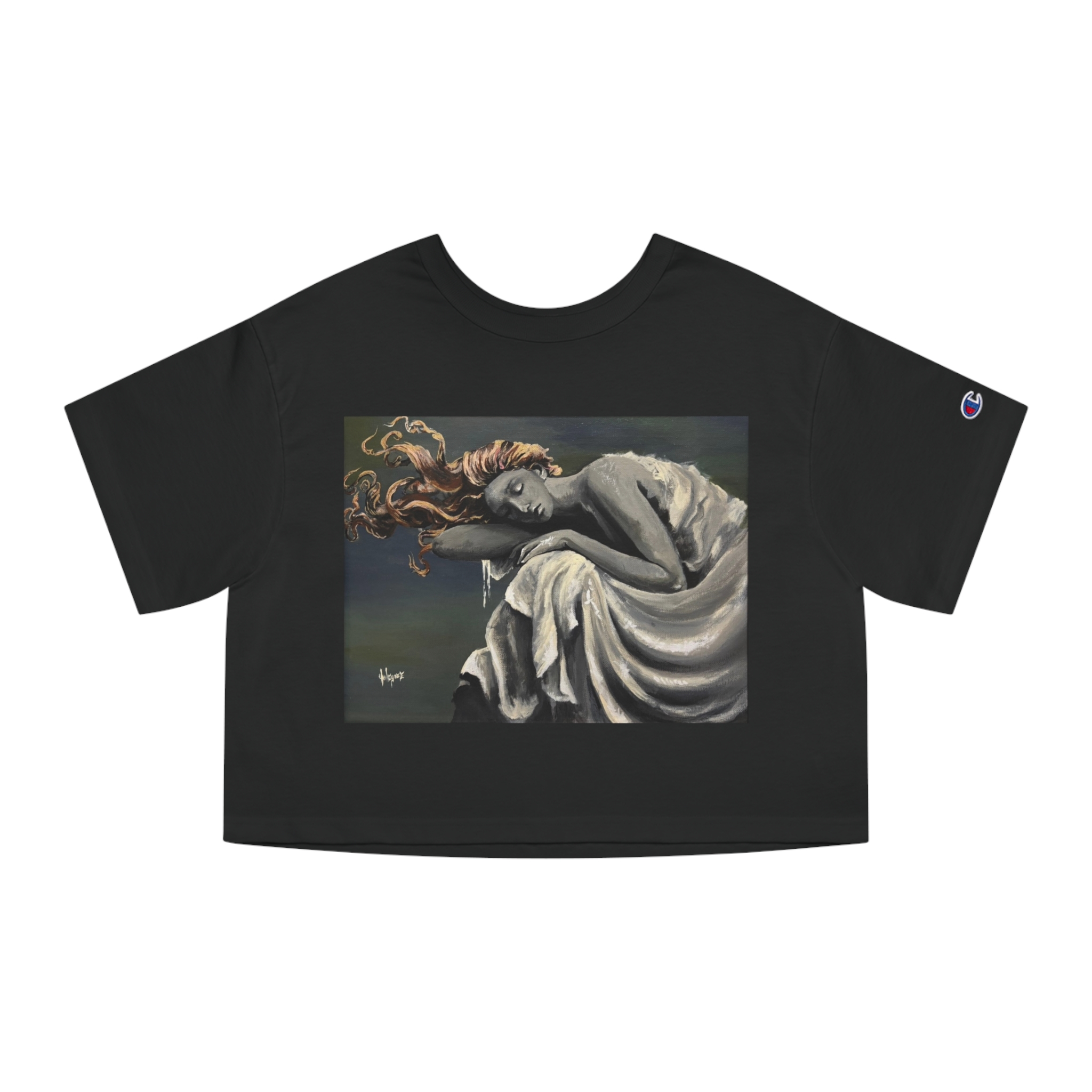 "Weightlessness" Women's Cropped T-Shirt