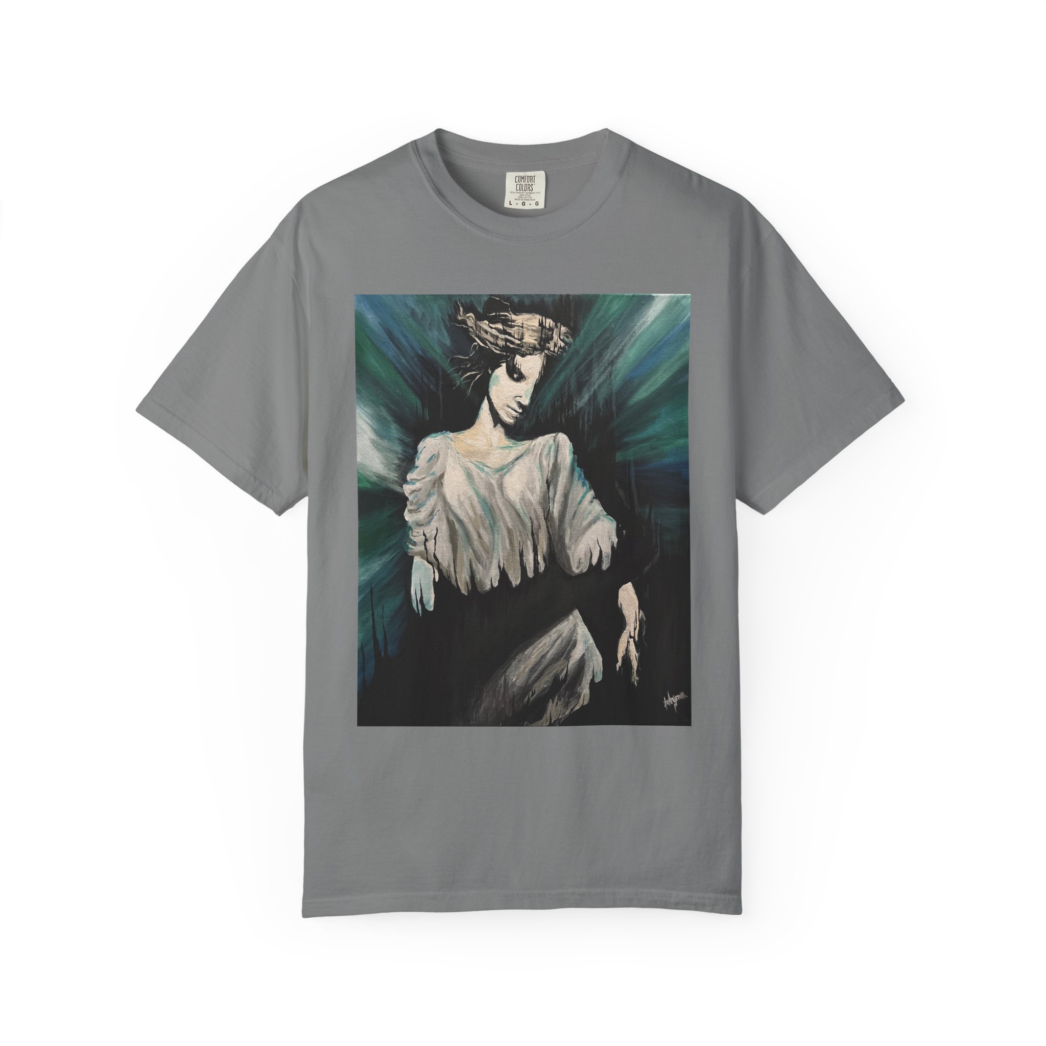 "The Void" Unisex Garment-Dyed T-Shirt - Image 9