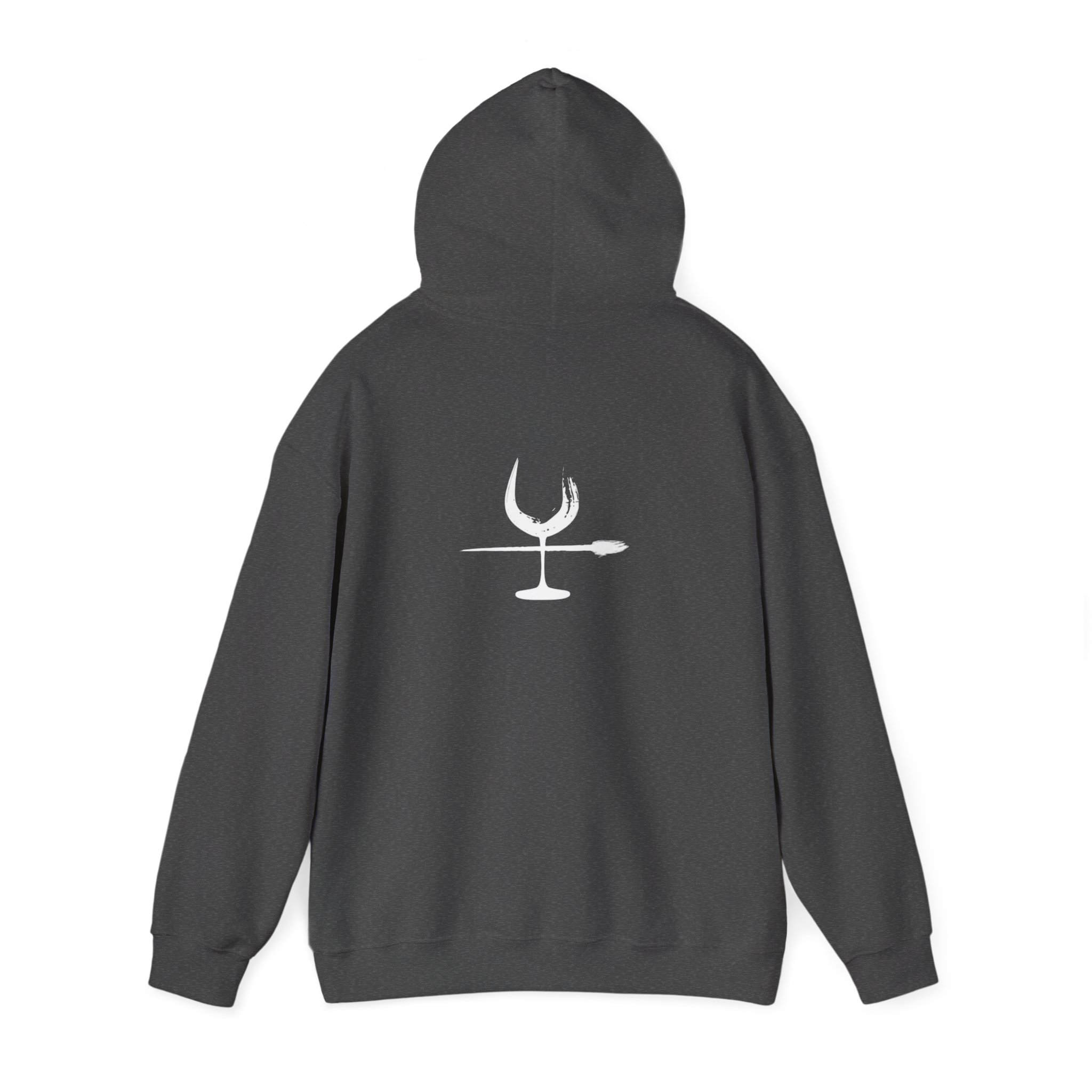 "Empty" Unisex Hooded Sweatshirt - Image 11