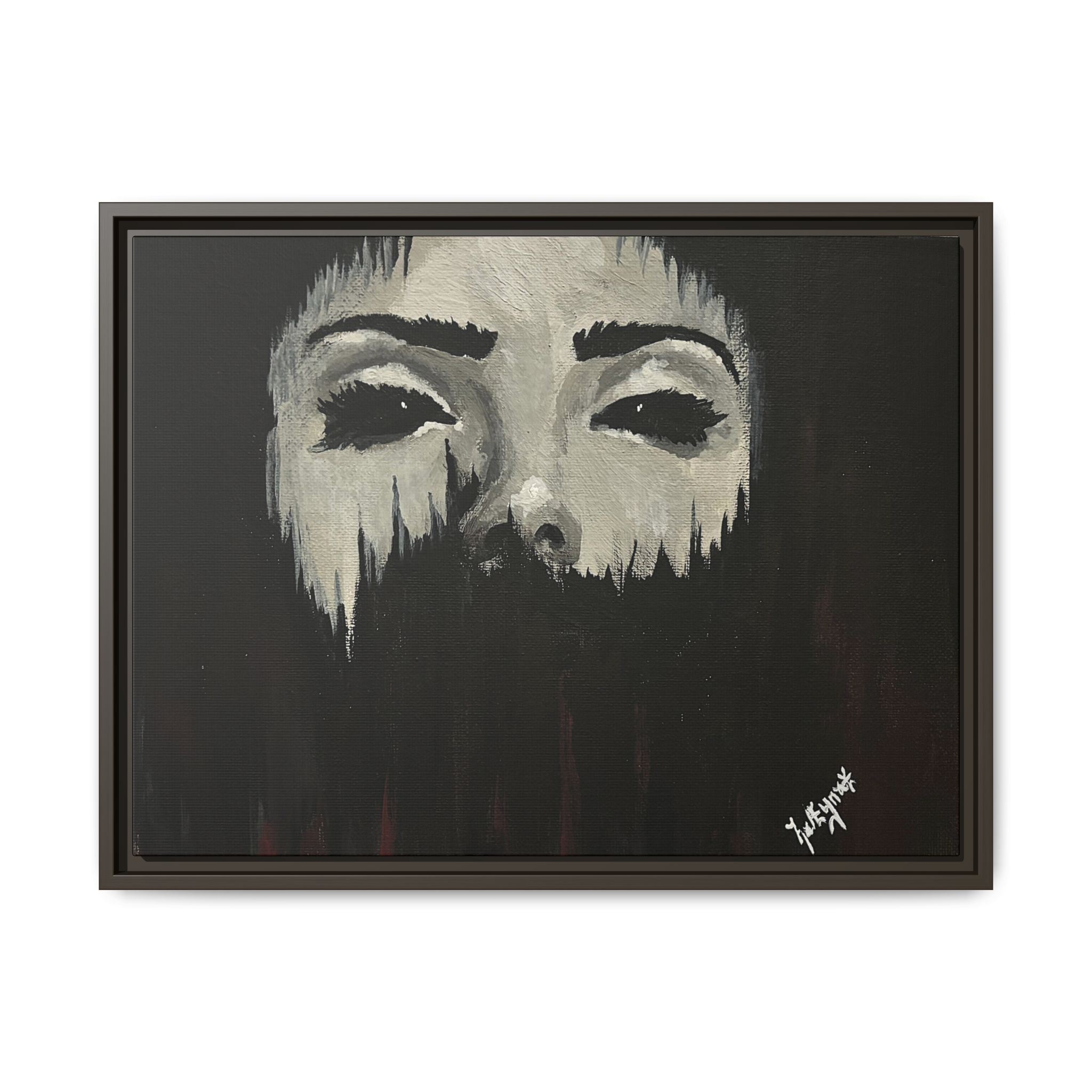 "Empty" Framed Canvas - Image 27