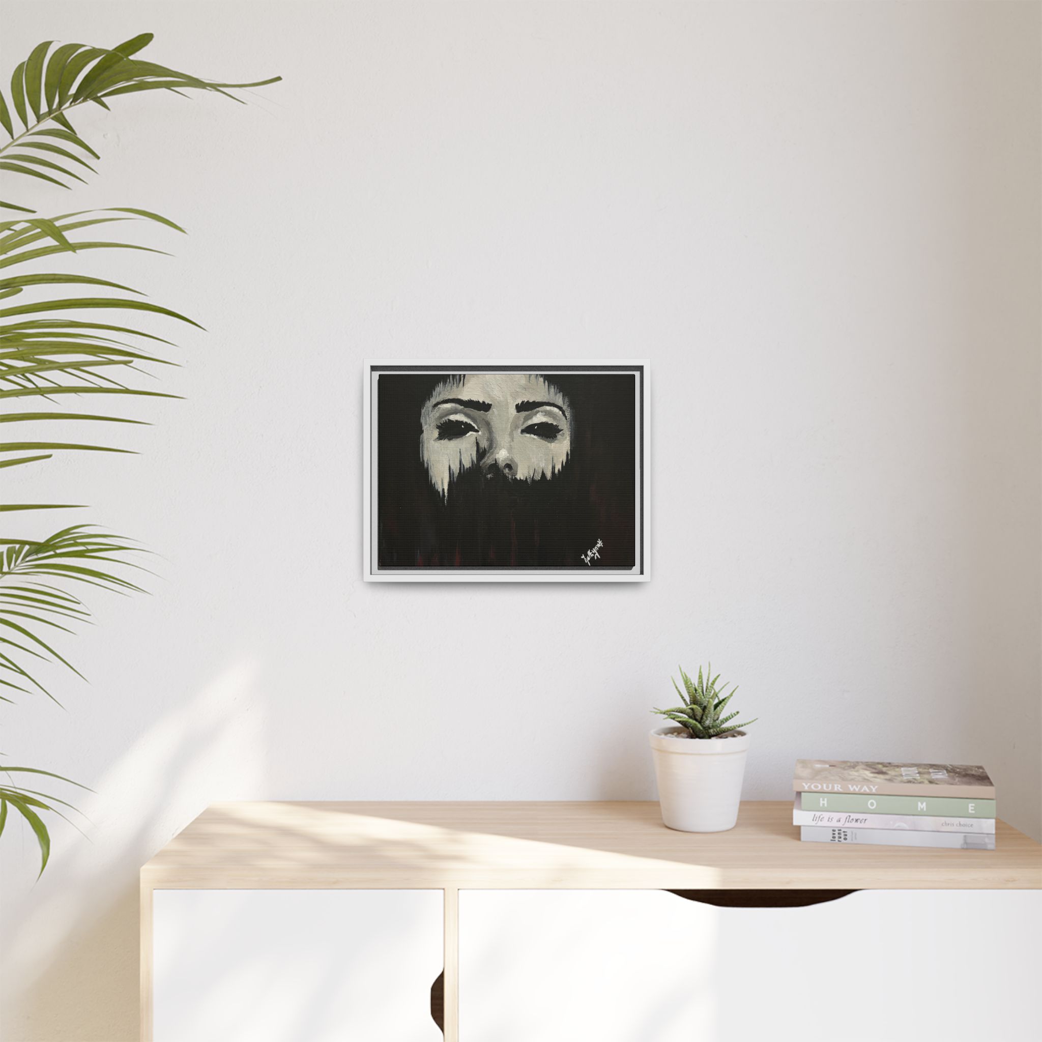 "Empty" Framed Canvas - Image 25