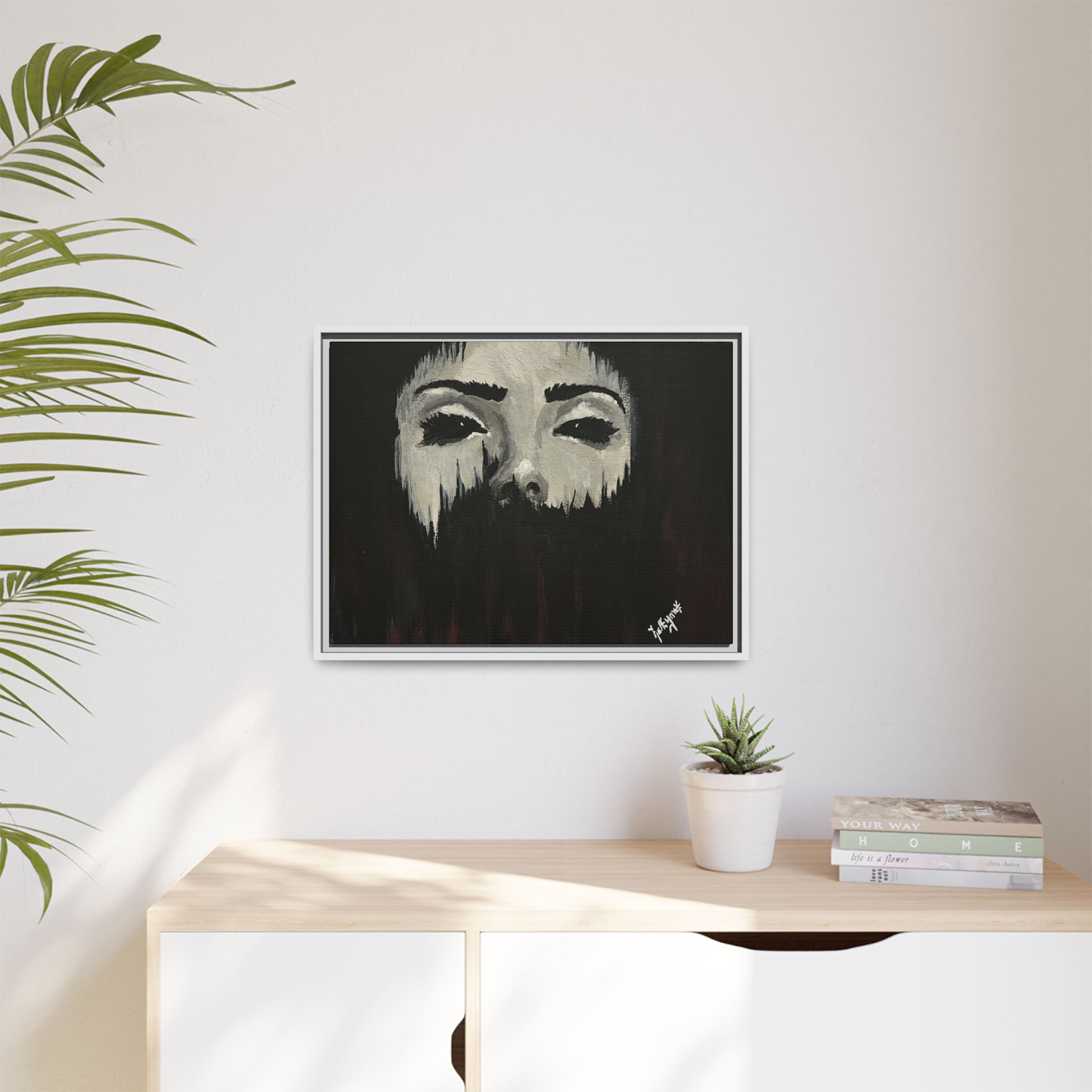"Empty" Framed Canvas - Image 33