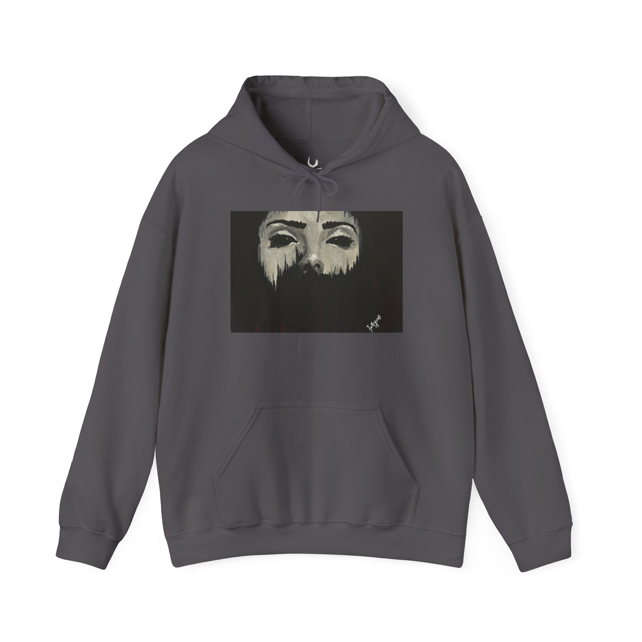 "Empty" Unisex Hooded Sweatshirt - Image 13