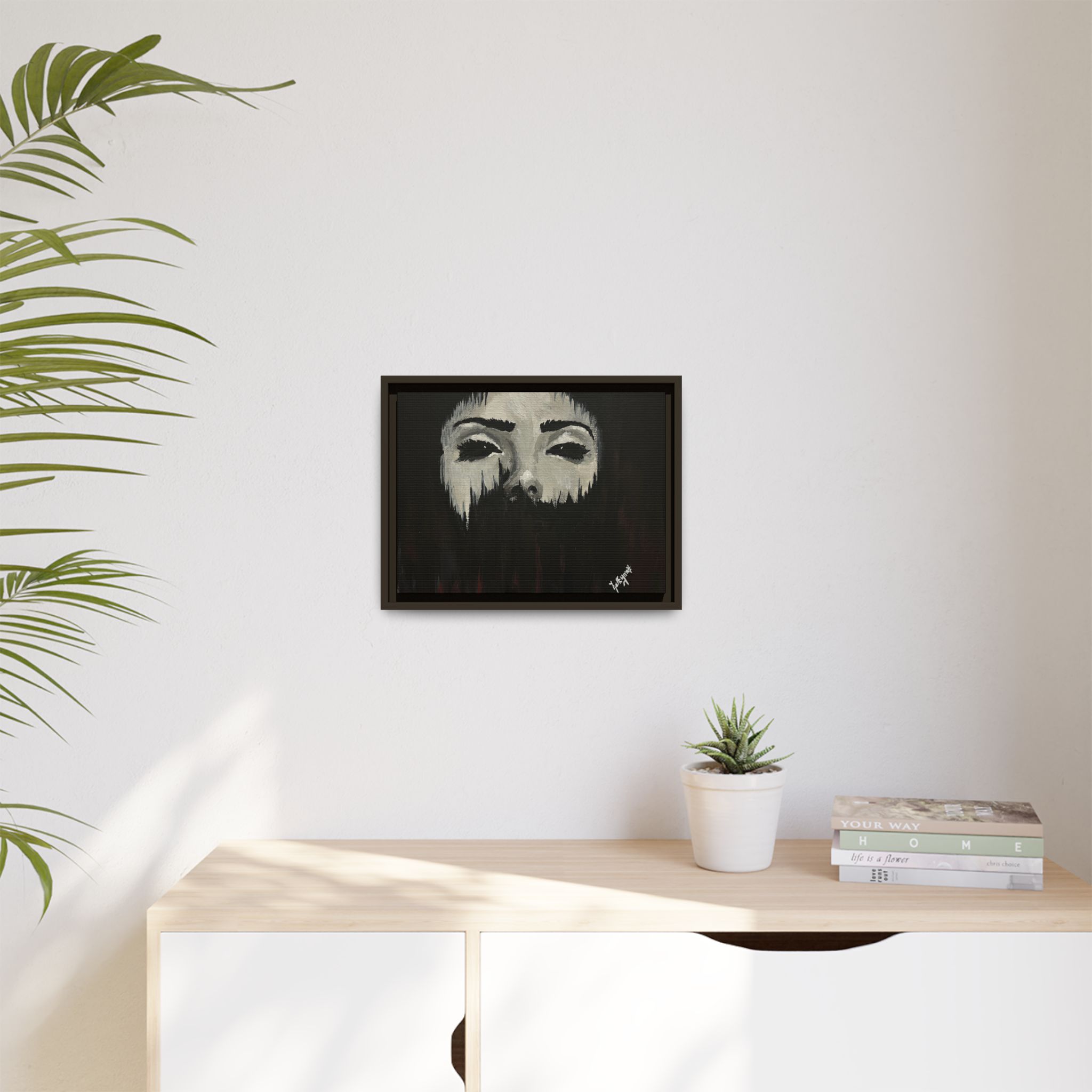 "Empty" Framed Canvas - Image 21