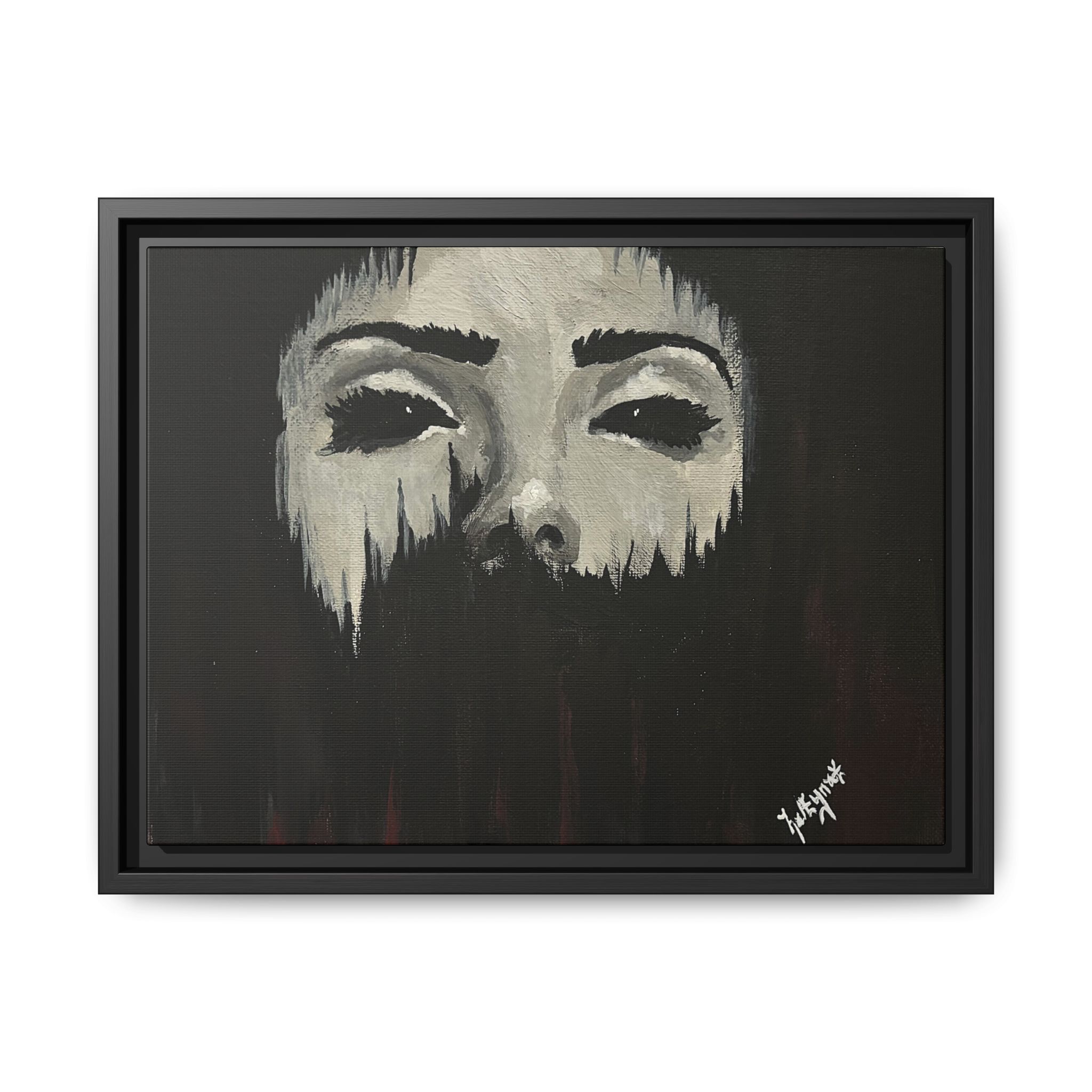 "Empty" Framed Canvas - Image 3