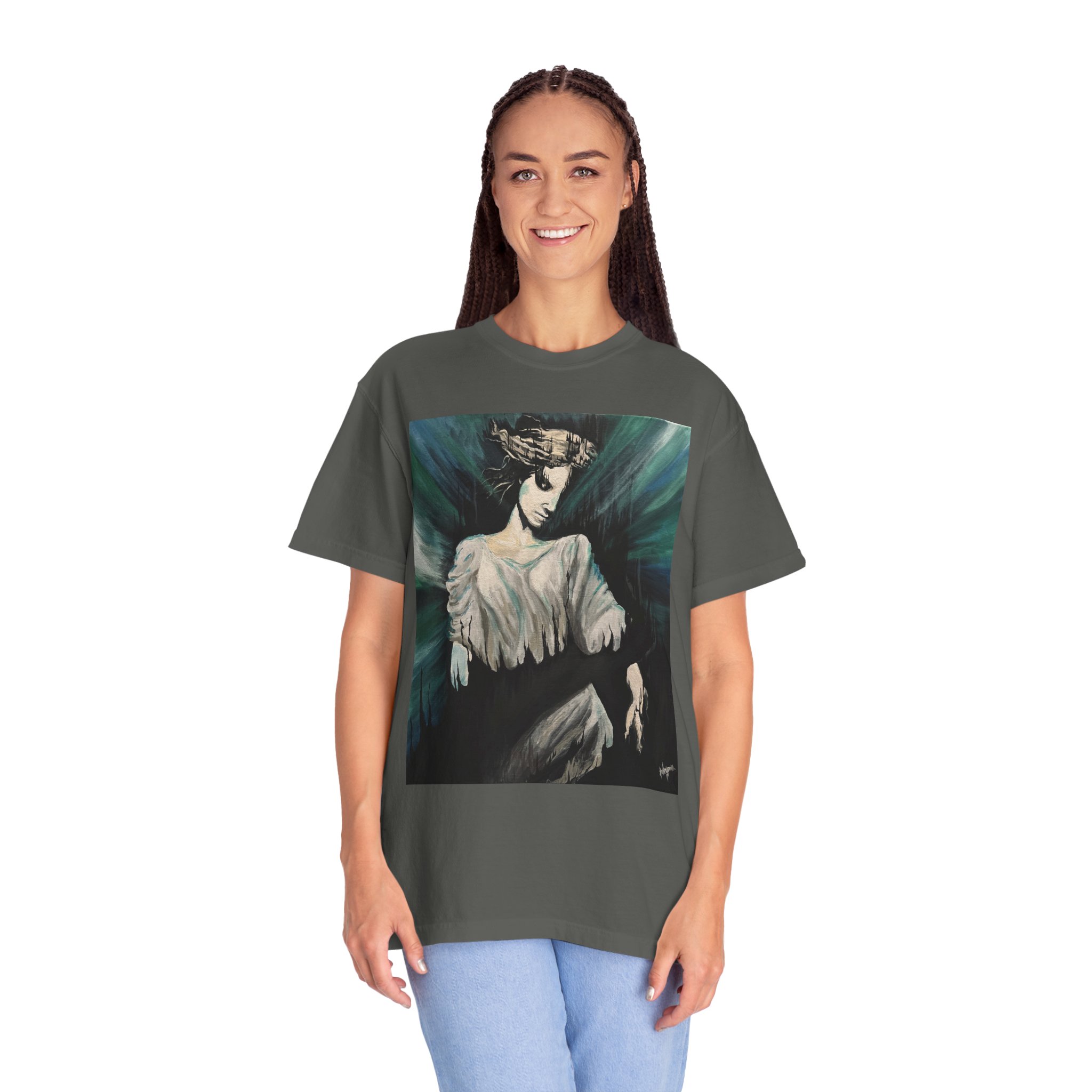 "The Void" Unisex Garment-Dyed T-Shirt - Image 8