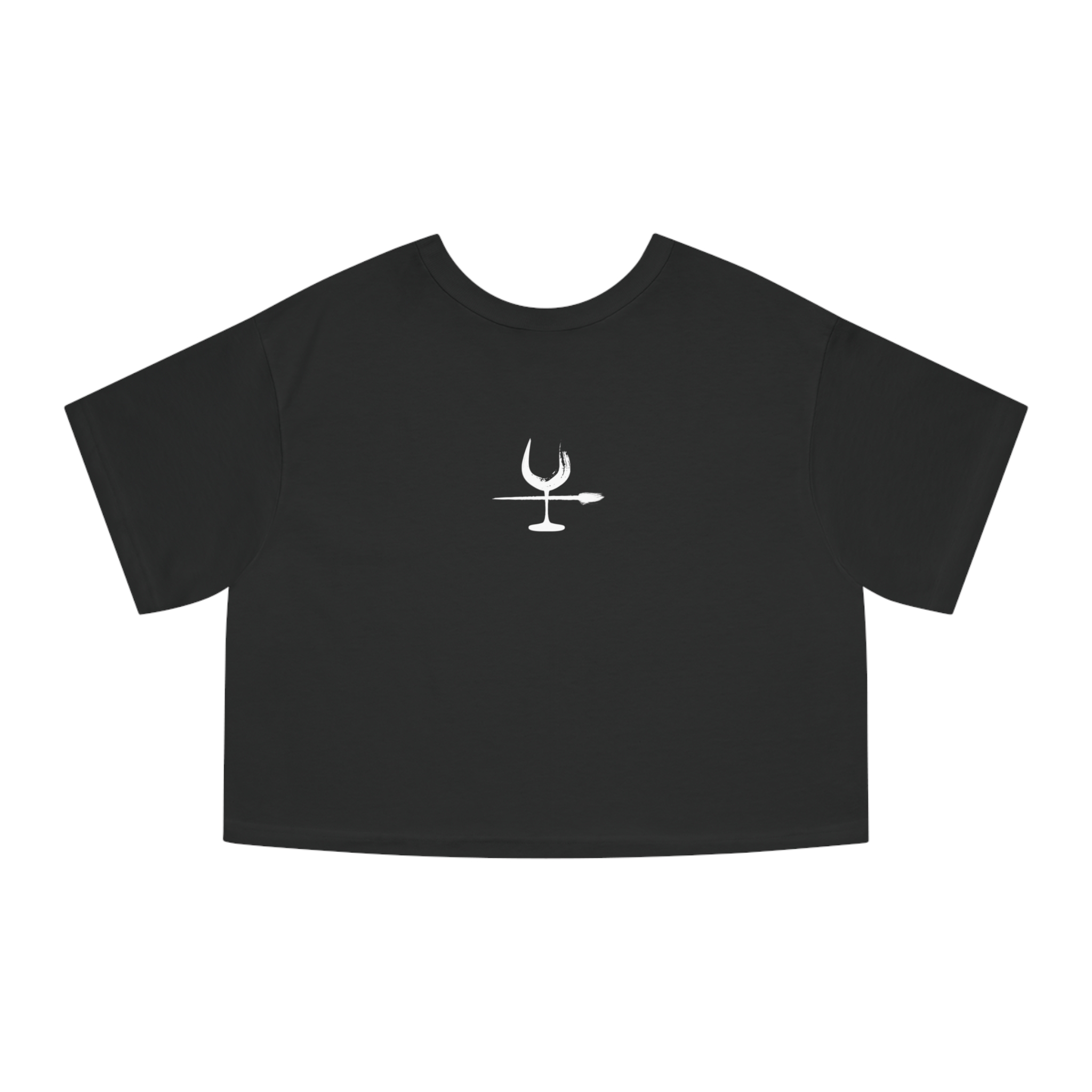 "Weightlessness" Women's Cropped T-Shirt - Image 2