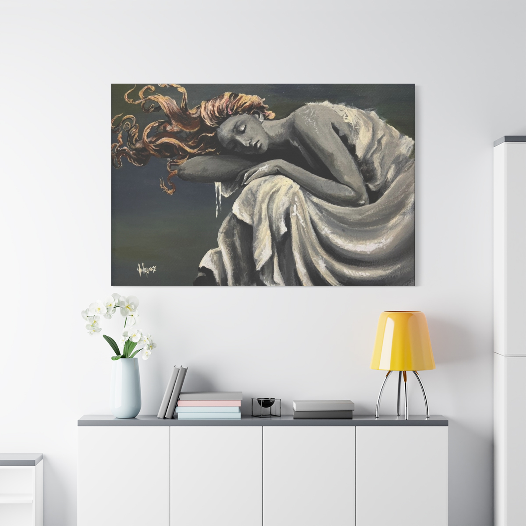 "Weightlessness" Canvas Print - Image 23
