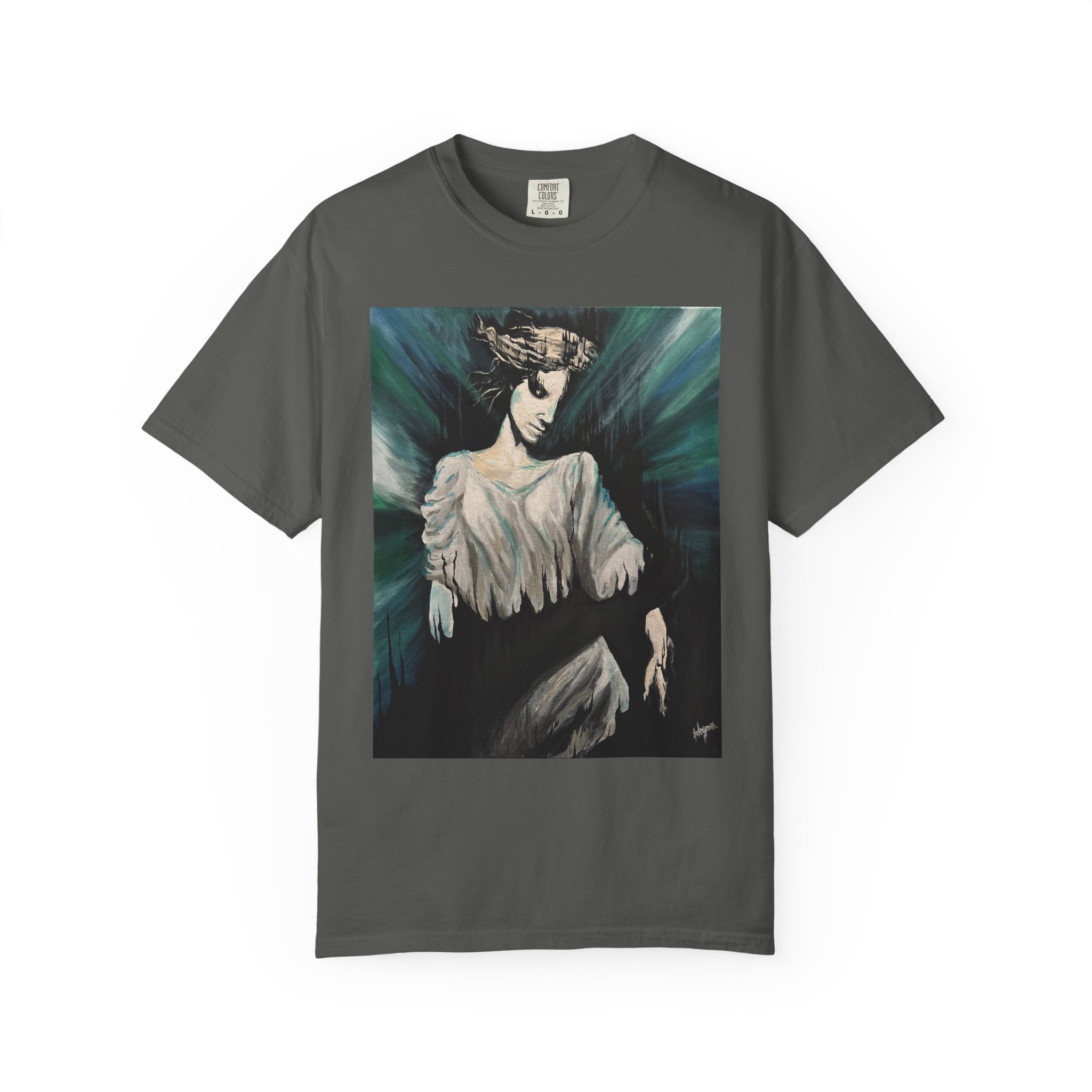 "The Void" Unisex Garment-Dyed T-Shirt - Image 5