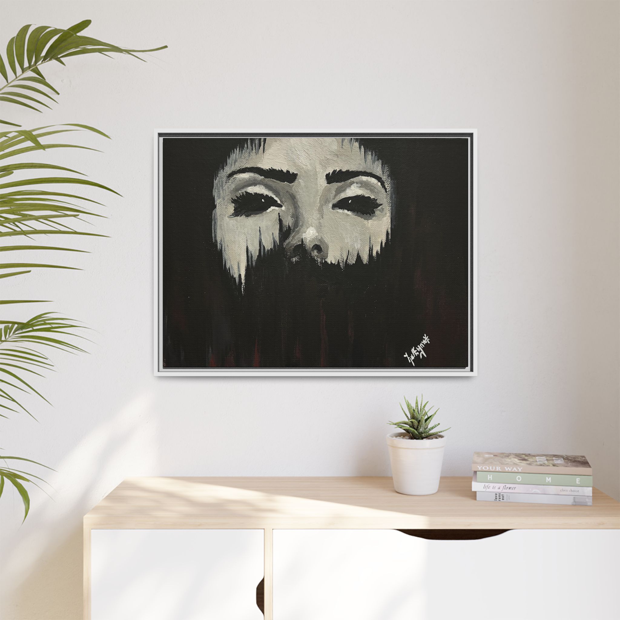 "Empty" Framed Canvas - Image 41