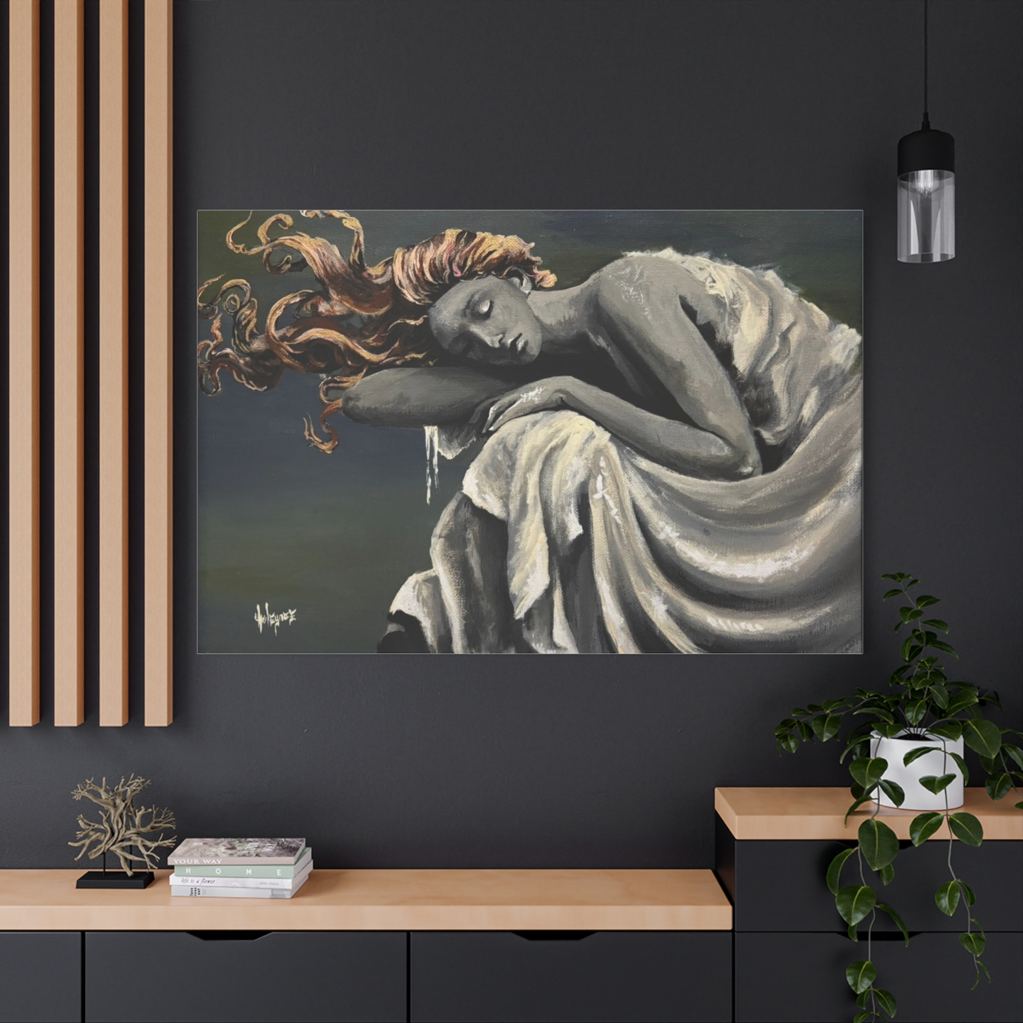"Weightlessness" Canvas Print - Image 24