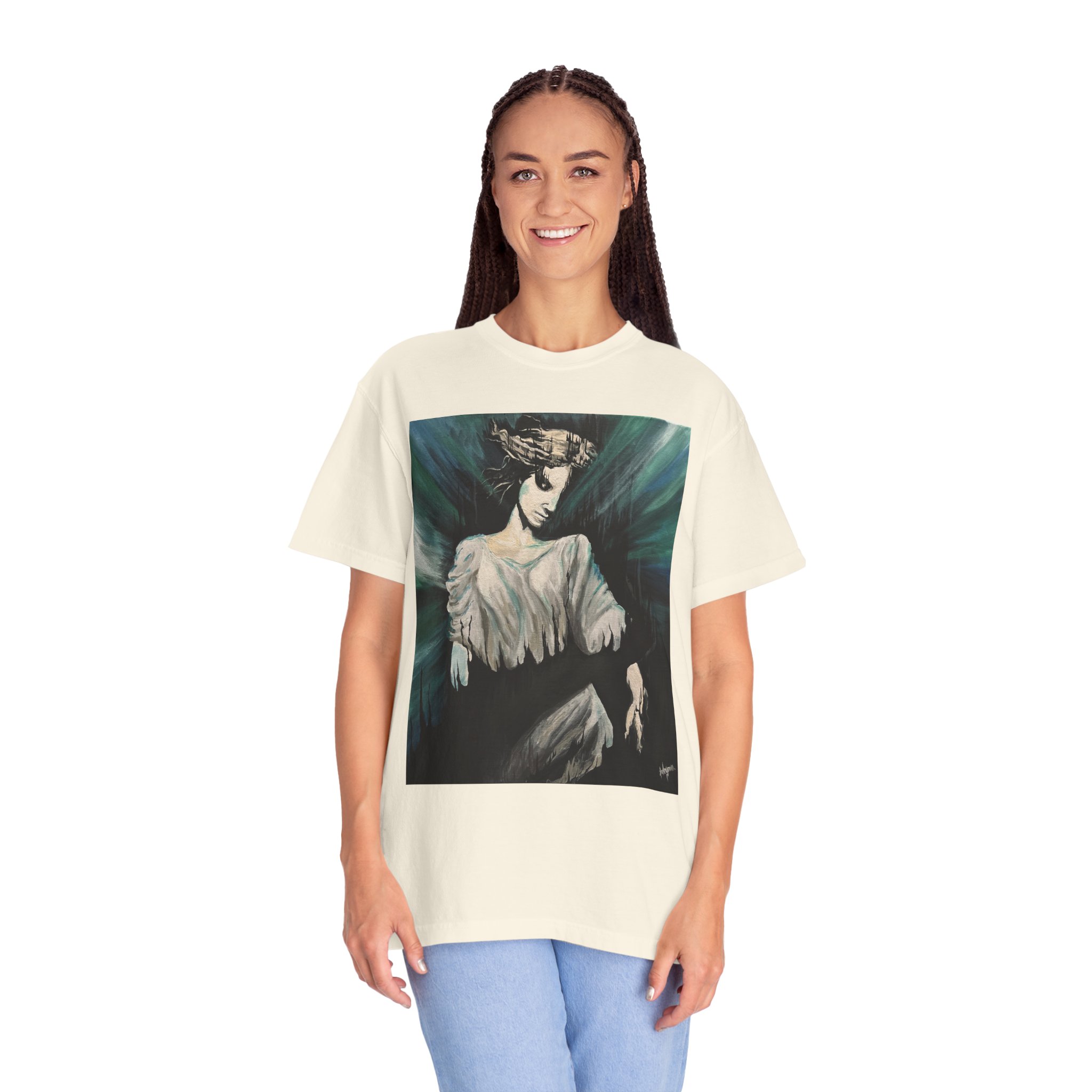 "The Void" Unisex Garment-Dyed T-Shirt - Image 4