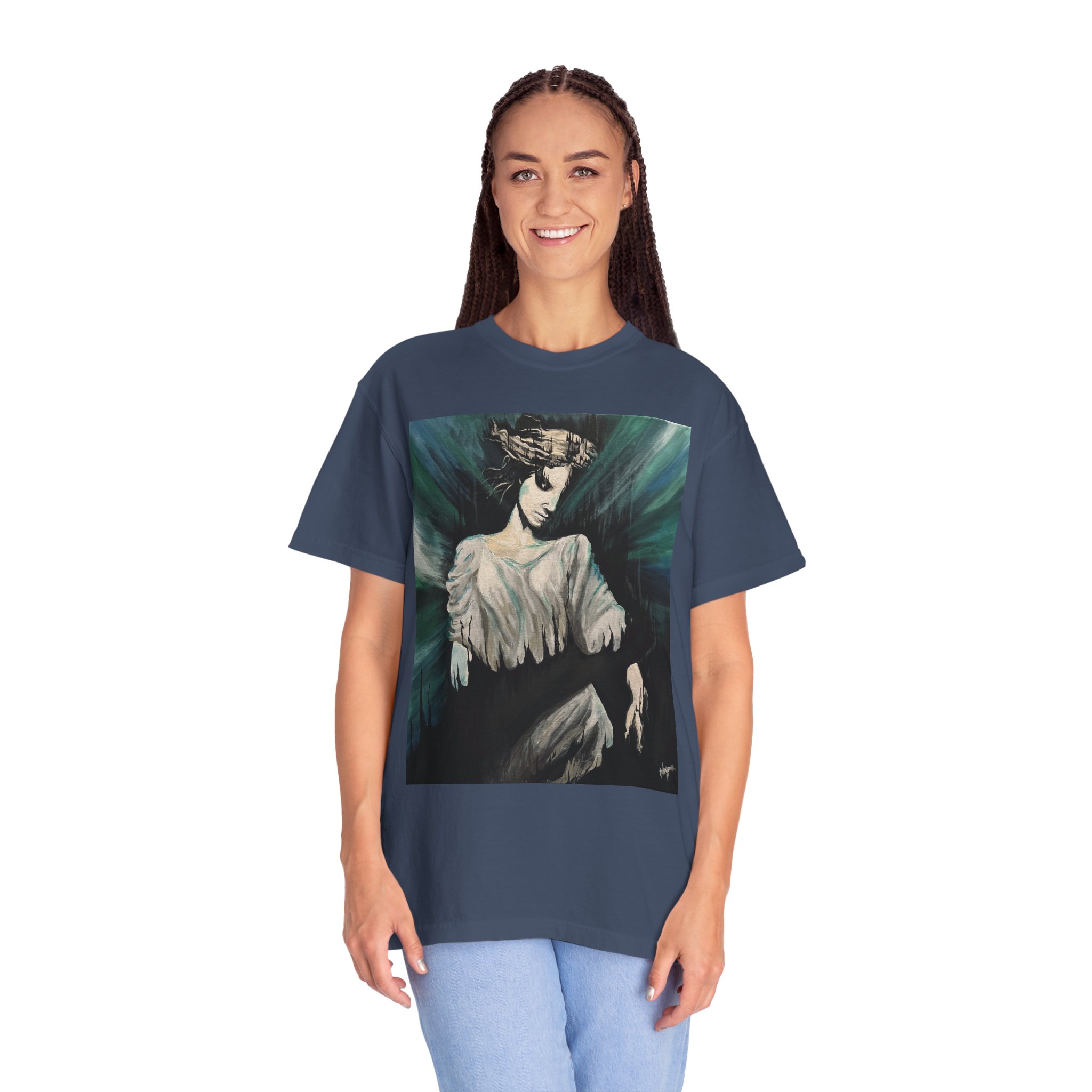 "The Void" Unisex Garment-Dyed T-Shirt - Image 44