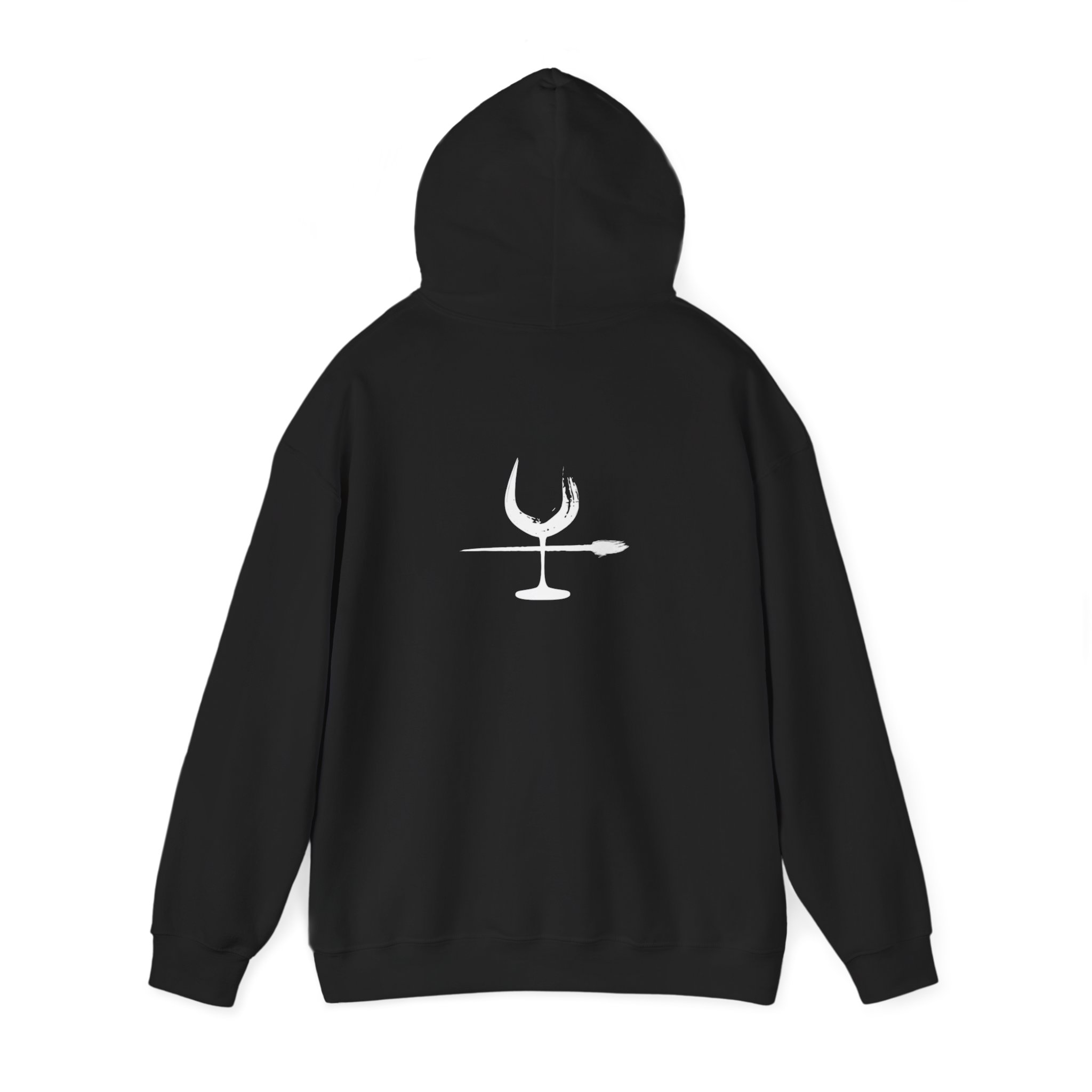 "Empty" Unisex Hooded Sweatshirt - Image 3