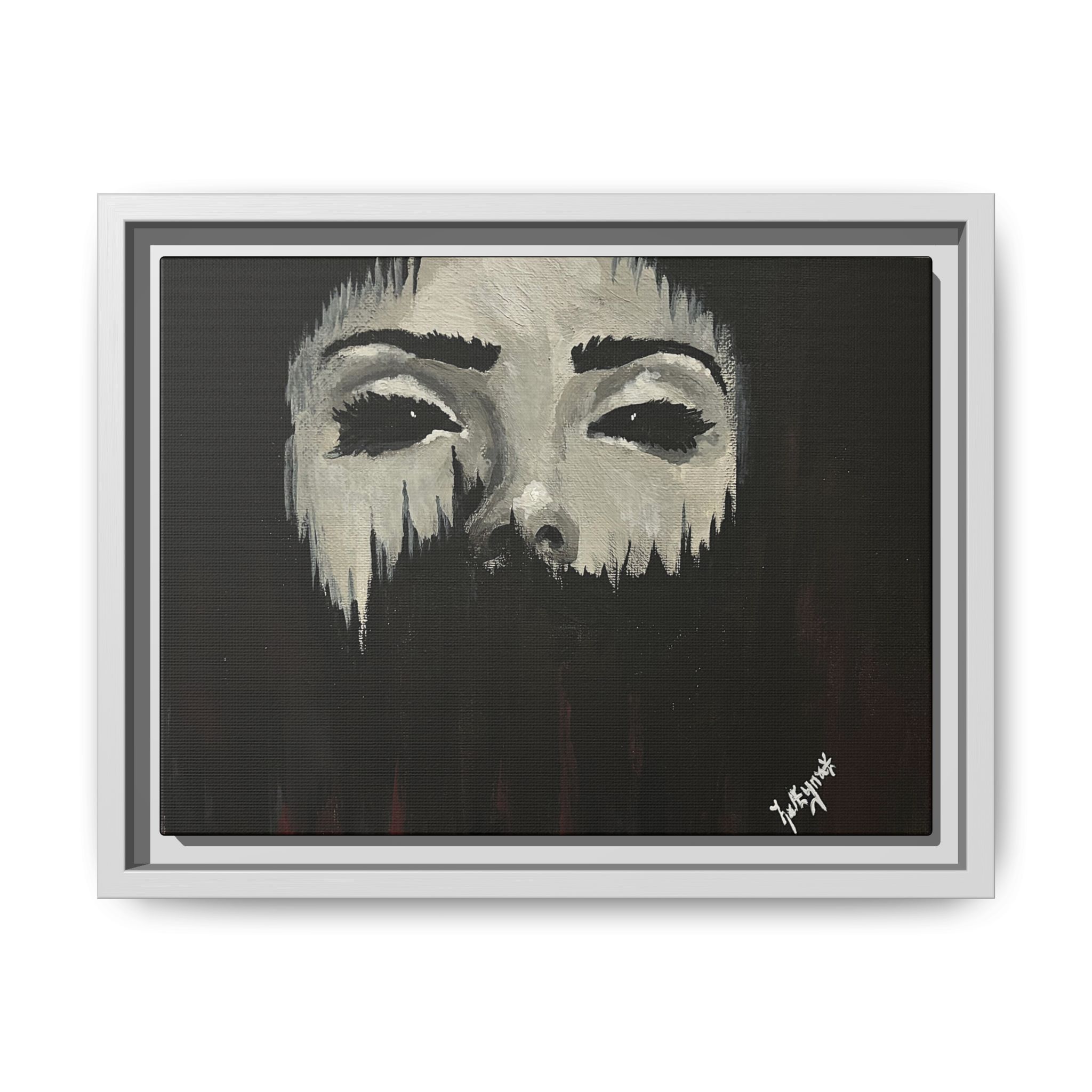 "Empty" Framed Canvas - Image 17
